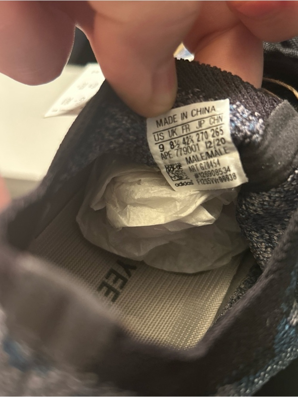 New Adidas Yeezy Boost 380 GZ0454 With Box(Damaged) Men’s 9 - Picture 6 of 8